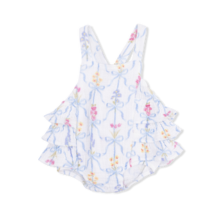 Angel Dear Ruffle Sunsuit - Ribbon Bouquets