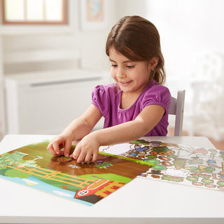 Melissa & Doug Reusable Sticker Pad - Farm