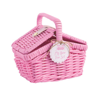 MudPie Bow Mini Tea Set