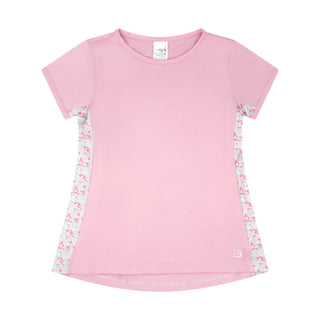 Set Fashion - Blair Top - Cotton Candy Pink with Petal Play