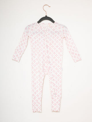 Sleep Romper - Clover Pink