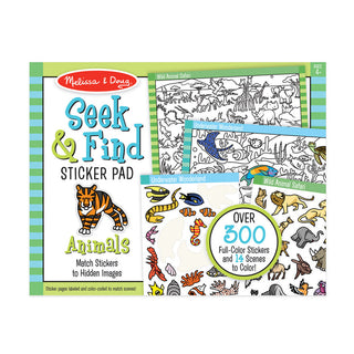 Seek & Find Sticker Pad – Animals