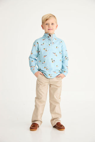 The Beaufort Bonnet Company Pendleton's Popped Collar - Fine Weather For Ducks with Grantley Gray