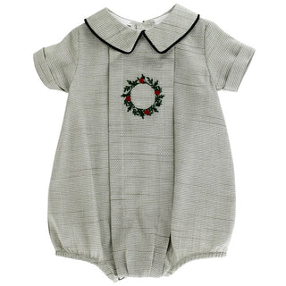 Bailey Boy-  Laurel Wreath - Dressy Bubble Short