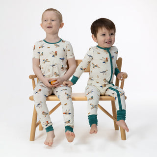 Angel Dear Convertible Romper- Ducks
