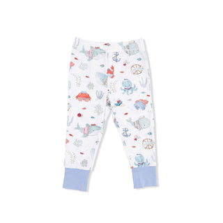 Angel Dear Short Sleeve Loungewear Set - Sailor Sea Creatures