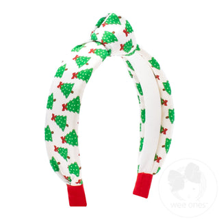 Wee Ones Knot Headband - Christmas Tree