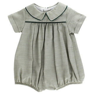 The Bailey Boys - Heirloom Holly with Basil - Dressy Bubble Short