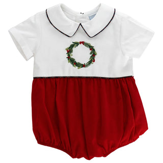 The Bailey Boys - Durham with Christmas Red Cord - Dressy Bubble Short