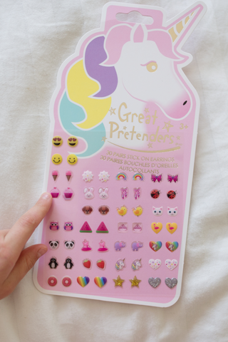 Unicorn Sticker Earrings- 30 pack