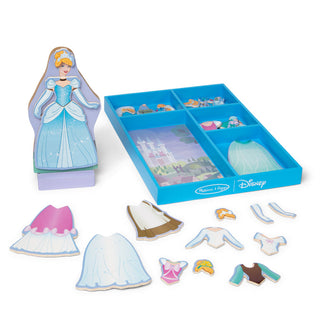 Melissa & Doug Disney Cinderella Wooden Magnetic Dress-Up