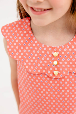 The Beaufort Bonnet Company Luanne's Lunch Dress - Mill Street Manor Mini Floral