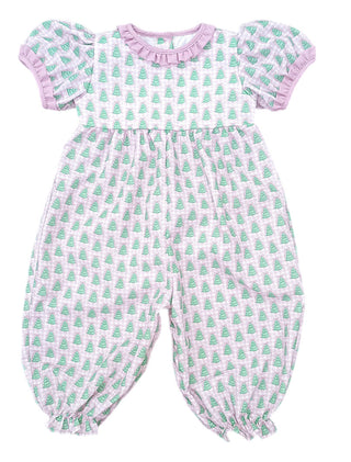 James and Lottie -Keeley Long Bubble, Gingham Christmas Tree