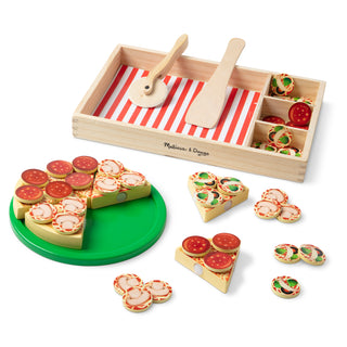 Wooden Pizza Party Play Set