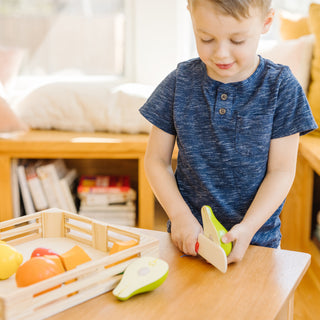 Wooden Cutting Fruit Play Food