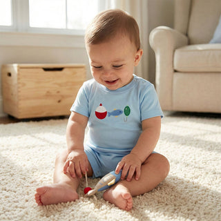 Ishtex Fishing Lure Boy's Romper