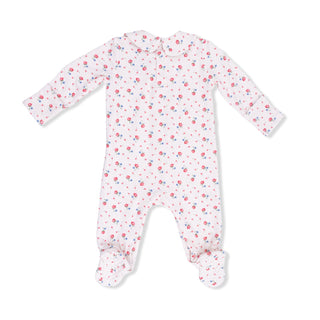 Angel Dear - Smocked Peter Pan Snap Footie