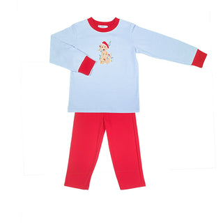 ISHTEX-Christmas Lights Boy's Pants Set