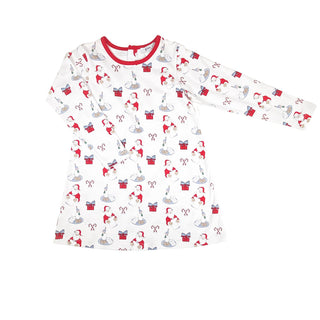 ISHTEX - Santa Milk & Cookies Dress