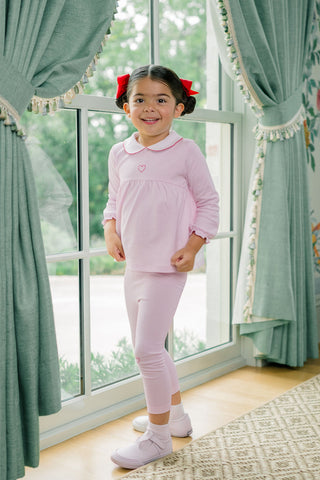 The Proper Peony Tunic Set - Heart