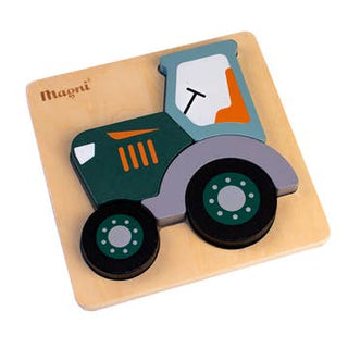 Wooden Tractor Puzzle