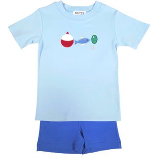 Ishtex Fishing Lure Boy's Short Set