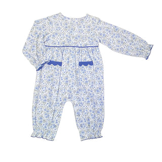 Ishtex Girls Ditsy Flower Romper