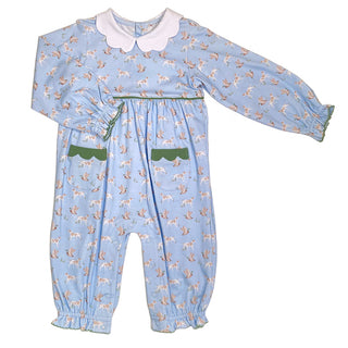 Ishtex Girls Duck Hunt Romper