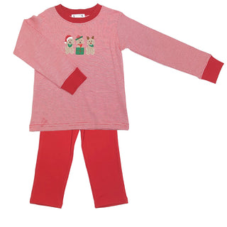 Ishtex Boy's Pants Set - Dog Trio