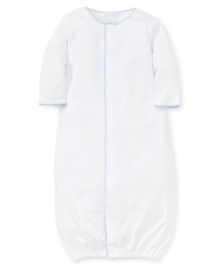 Kissy Kissy White/Blue New Premier Basics Converter Gown