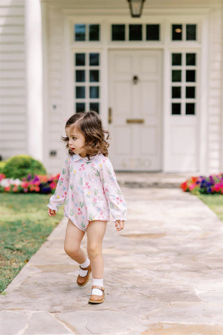 The Proper Peony English Garden Long Sleeve Girl Bubble