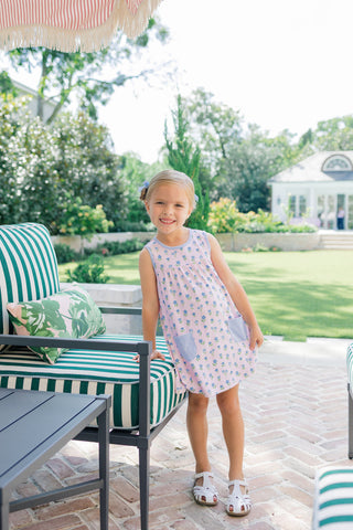 The Proper Peony Gardenia Sleeveless Dress