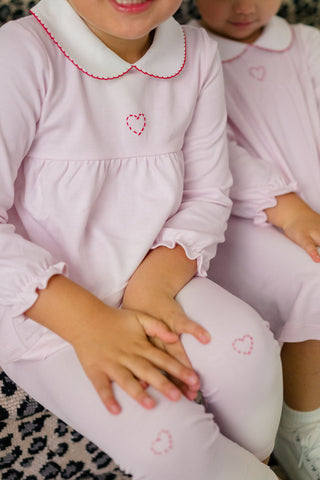 The Proper Peony Tunic Set - Heart