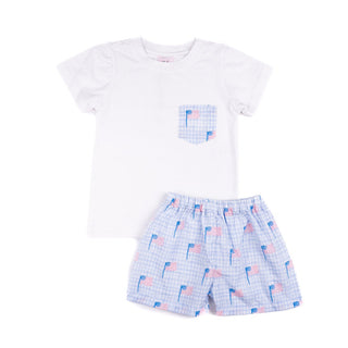 Shop Teeta America - Waylon Short Set