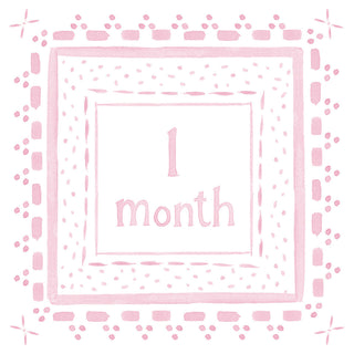 The Proper Peony Milestone Cards - Pink