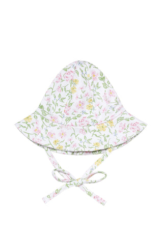 Berry Wildflowers Baby Sun Hat