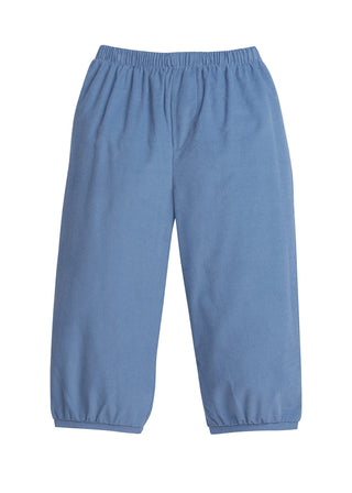 Little English Banded Pants - Stormy Blue Corduroy
