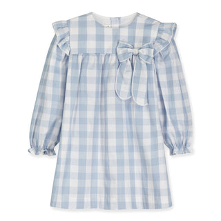 Marilyn Dress- Ice Blue Check