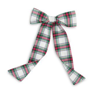 Foulard Bow- Hamilton Plaid