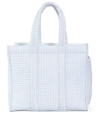 TRVL Design Quilted Go Go Tote - Pimlico Stripe Blue