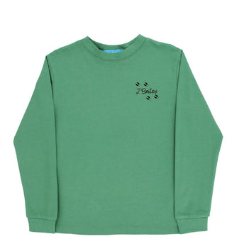 The Bailey Boys Long Sleeve Logo Tee - Buck/Sage