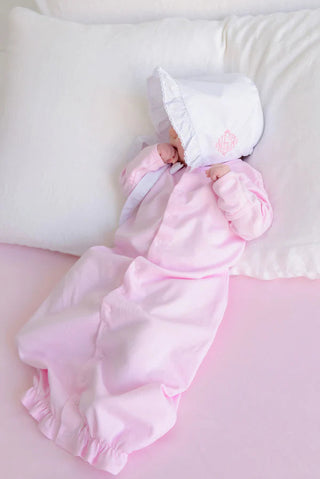 The Beaufort Bonnet Company Twinkle Twinkle 2-in-1 Gown - Palm Beach Pink