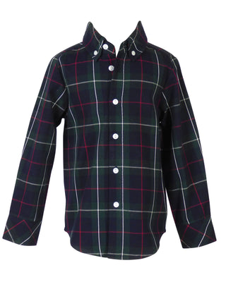 The Yellow Lamb- Conner Shirt - Kensington Plaid