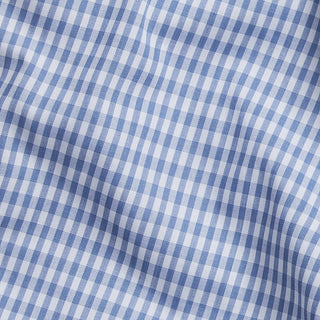 Little English Davant Bubble in Gray Blue Gingham