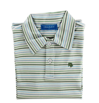 Harry Long Sleeve Performance Polo - Pine