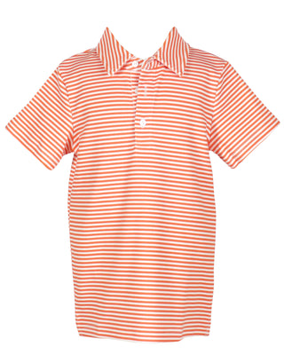 Game Day Patrick Shirt - Orange and White Stripe