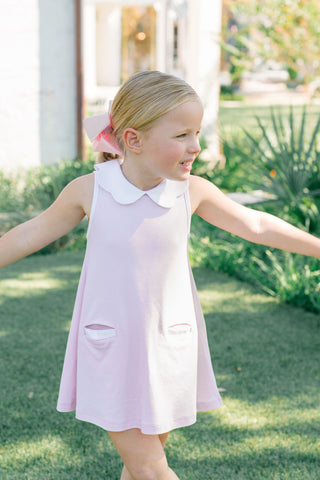 The Proper Peony Pink Scalloped Dress