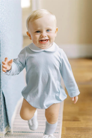 The Proper Peony Light Blue Stripe Boy Bubble