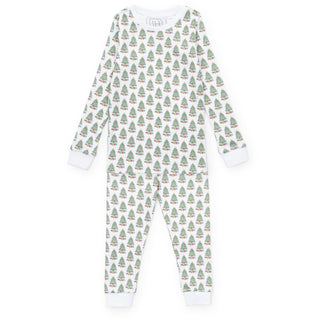 Lila and Hayes- Grayson Pajama Pant Set - Under the Christmas Tree