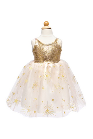 Glam Party Gold Dress